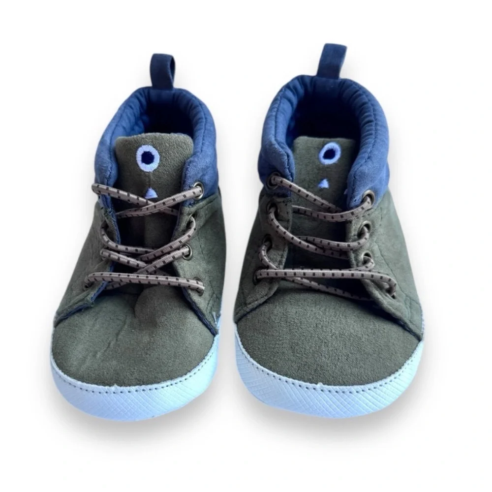 Carter's Critter High-Top Sneaker Crib Shoes Baby